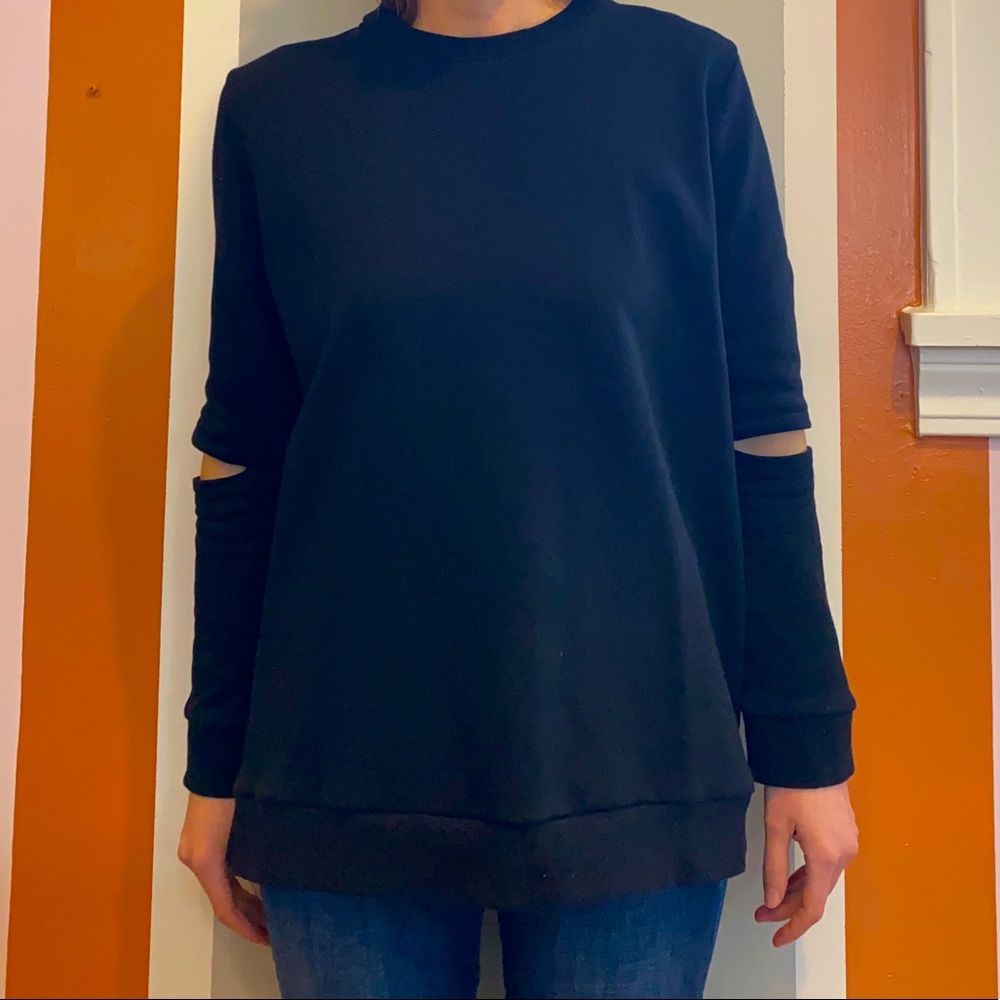 Oversized Tunic Sweatshirt